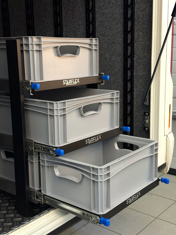 Starflex Euroslider - system wysuwania do euro pudełek 40x120cm